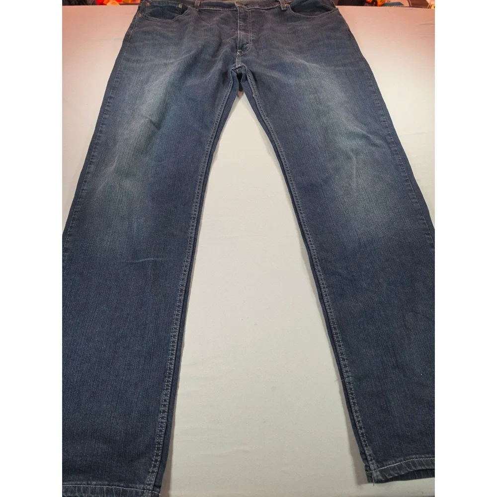 Levis 559 Relaxed Straight Jeans Mens 42x36 Blue Denim Pants 05559-0667